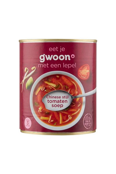 G’woon ready-made Chinese tomato soup, 800 ml