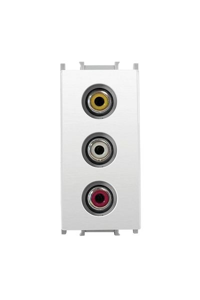 PANASONIC RCA Connector Modular White 1M