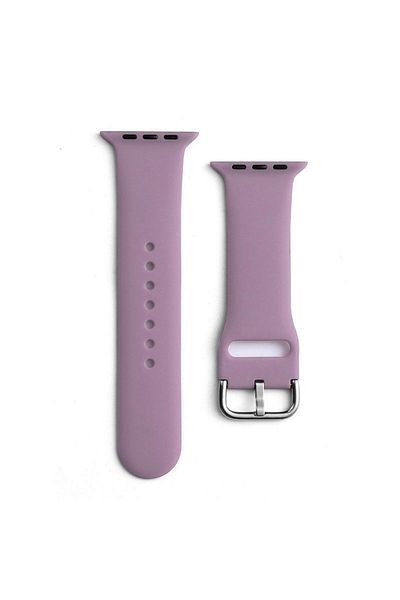 Hurtel Silikonowy pasek do zegarka Apple Watch Ultra 2-9/SE 42/44/45/49mm Silicone Strap APS fioletowy