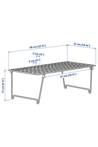 co arma Heavy Duty Metal Shoe Organizer 58*27cm