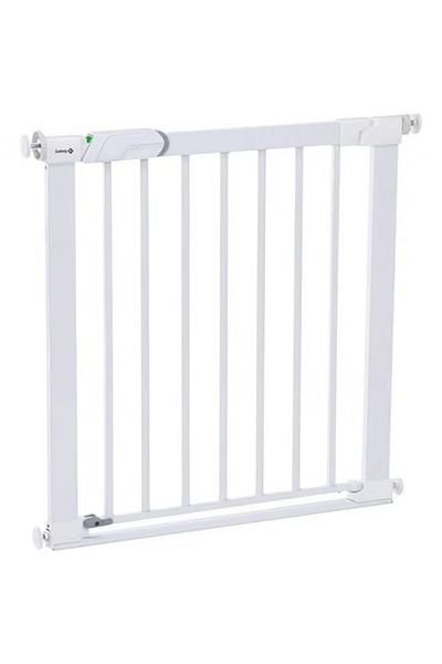 rexa Easy Close Metal Safety Gate – White, 75×4.5 cm