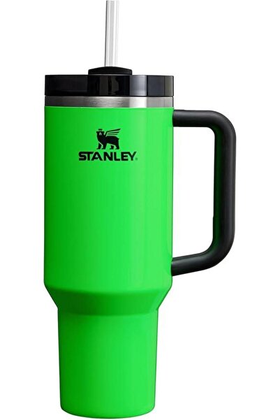 Stanley Quencher Pipetli Termos 1,18 Lt Neon Yeşil