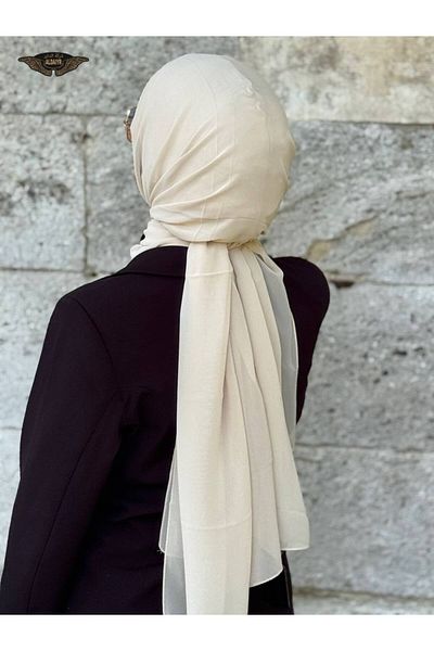 ALADİYAR Ninja Bon Shawl (Chiffon)