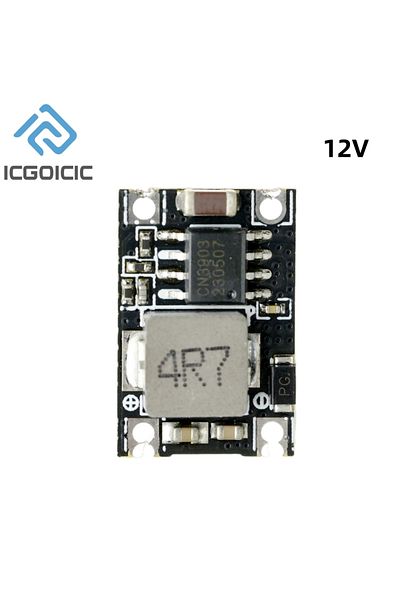 ICGOICIC 12V output DC-DC 3A Mini Step-down Module Onboard Power Supply 6V9V12V-30V To 3.3V/5V/9V/12V Output