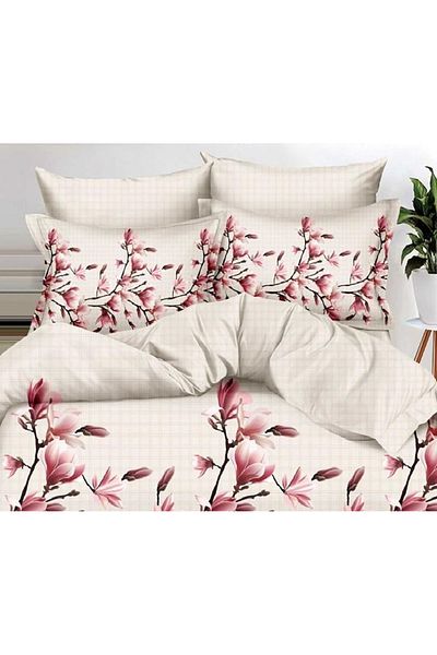 CHIRASO FINET Cotton Bed Linen, Classic Sheet 240x250cm, Duvet Cover 200x230cm, 4 Pillowcases