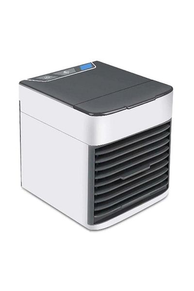 dalimag Air Conditioner with Cooling, Humidifying, and Air Purifying Function, Gray/White,