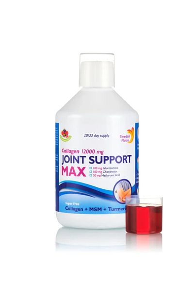 Swedish Nutra Joint Support Max - Colagen Hidrolizat Tip 1, 2 si 3 + Acid Hialuronic x 500ml