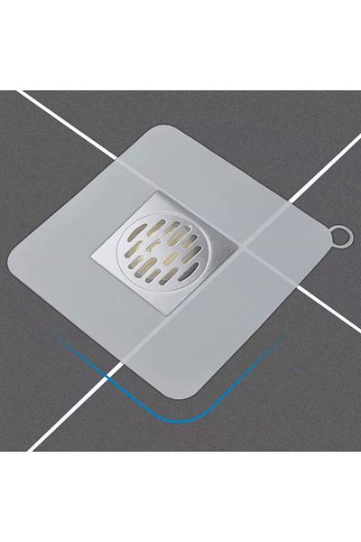 Choice 15X15CM Gold Thick Silicone Floor Drain Deodorant Cover Bathroom Deodorant Insect-proof Seal Househo