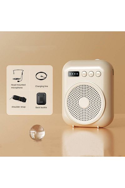 Choice skin Portable Voice Amplifier Megaphone Mini Audio Speaker With Microphone Rechargeable Ultralight L