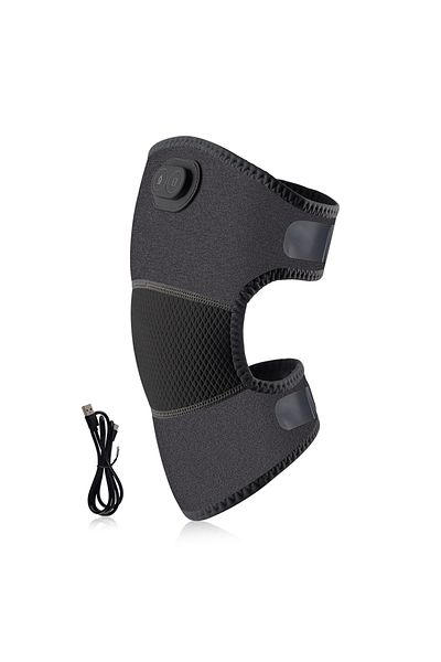 Choice GRAY Electric Knee Massager Shoulder Elbow Massager 3 Modes Vibration Knee Massager Knee Relaxation