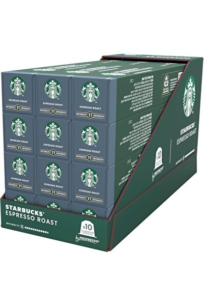 Starbucks كبسولات إسبريسو روست من نسبرسو، ٥٧ غرام، عبوة من ١٢ كبسولة