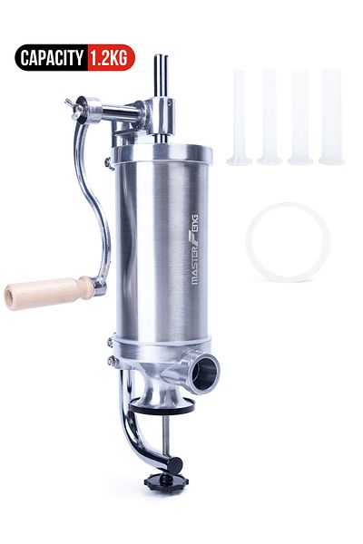Choice 4 PLASTIC NOZZLES MASTER FENG Vertical Sausage Stuffer Homemade Manual Sausage Maker Sausage Meat Fi