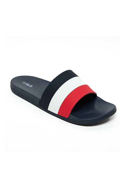 R&B Navy Blue MENS SLIDERS 40-45