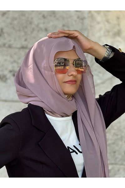 ALADİYAR Ninja Bon Shawl (Chiffon)