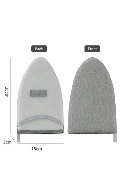 Choice Gray pointed tip 1Pc Fabric Handheld Ironing Board Ironing Board Small Home Ironing Gloves Anti Iron