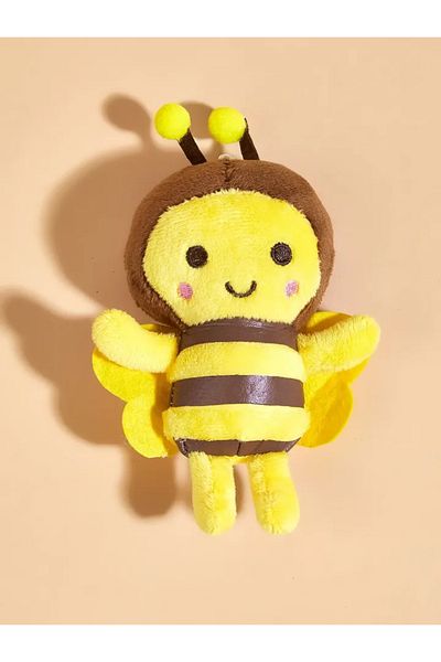 Choice Little bee doll Small bee plush toy for dogs and cats to interact and play teeth cleaning pet suppl