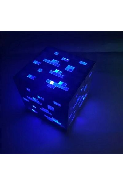 Choice Blue light Creative Brownstone Torch LED Night Light USB Rechargeable Game Room Decoration Table Lig