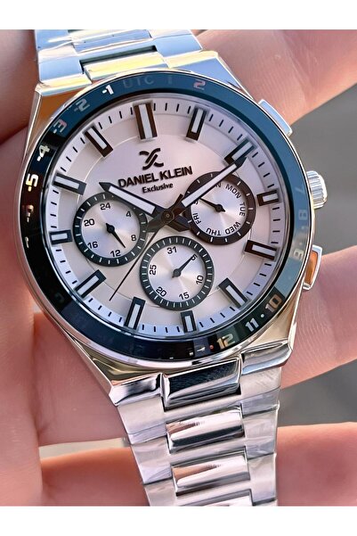 Daniel Klein Men's Wrist Watch Fg.13522.1 with Inner Functions Active 30 Mt Water Resistant 2 Year Warranty