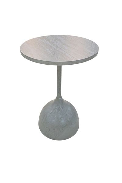 DEC22 Single wooden serving table, size 55*40*40 cm