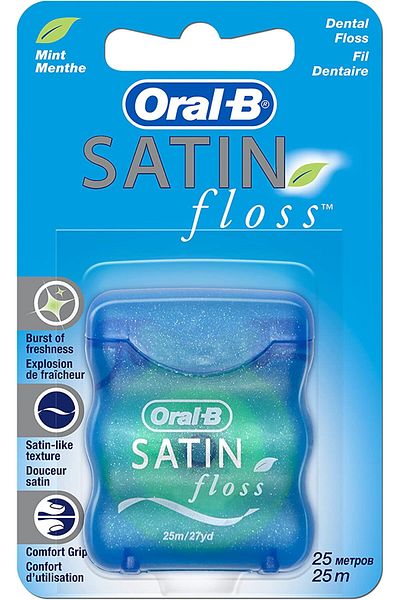 GUM Oral B Satin Floss Mint 25 mtr