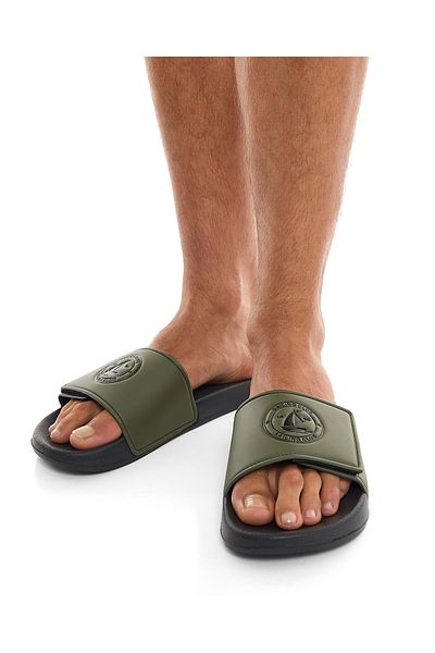 R&B Olive MENS SLIDERS 40-45