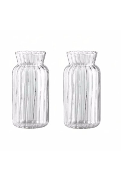 Choice مزهريات زجاجية شفافة من قطعتين، نباتات مائية، تنسيق زهور، زجاجة، مزهري...