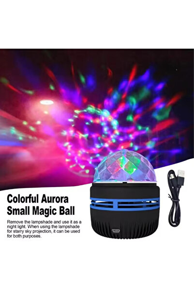 Choice1 مصباح ليلي كريستالي LED بدون جهاز تحكم عن بعد، يُحاكي النجوم، مع إمكا...