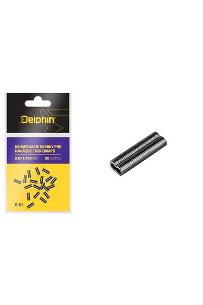 DELPHİN Terminale Bride Fish-On-X 20 bucăți 0.7x1.5x6mm