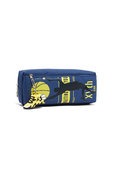 R&B Navy Blue Boys Pencil Case