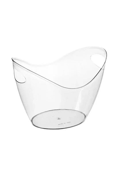 Choice Transparent Hot Transparent Ice Cube Storage Bucket Beer Wine Bucket Bar Ice Bucket Container Champa
