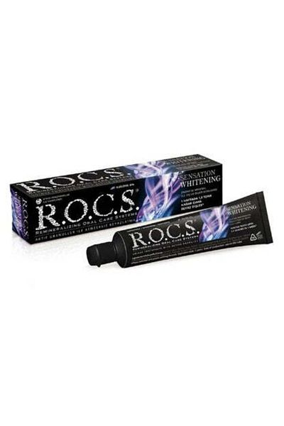 GUM ROCS Sensation Whitening Black Edition Toothpaste 60ml