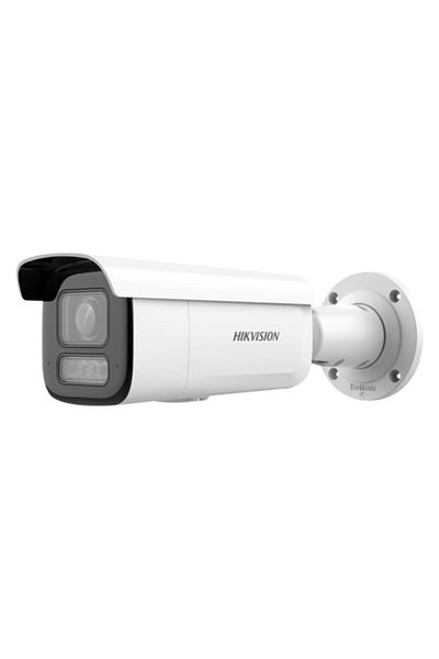 Hikvision Cameră IP, 4MP, AcuSense, obiectiv VF 2.8-12mm, IR 60m, WL 60m, alarmă, IK10-DS-2CD2643G2-LIZS2U (2.8-12mm)