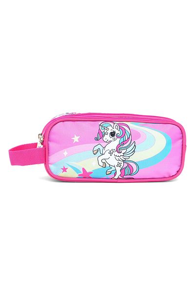 R&B Aqua Girls Pencil Pouch