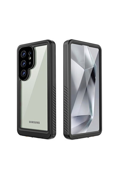 Choice هاتف Galaxy S25 باللون الأسود Shellbox الأكثر مبيعًا من مادة TPU PC لح...