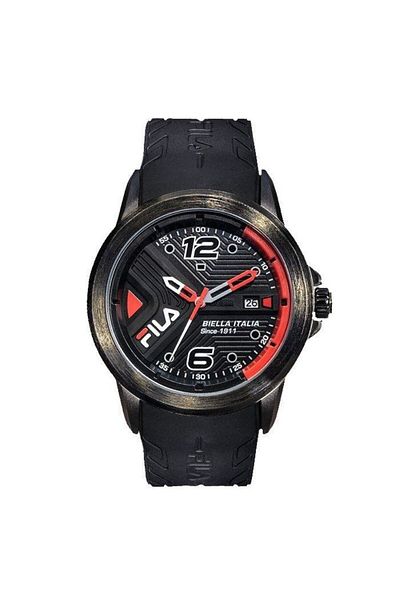 Fila Adult Unisex Analog Watch, Black 38-170-201, 43 mm