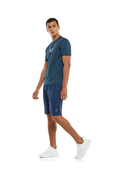 R&B شورت قصير أزرق داكن مقاس S-XXL