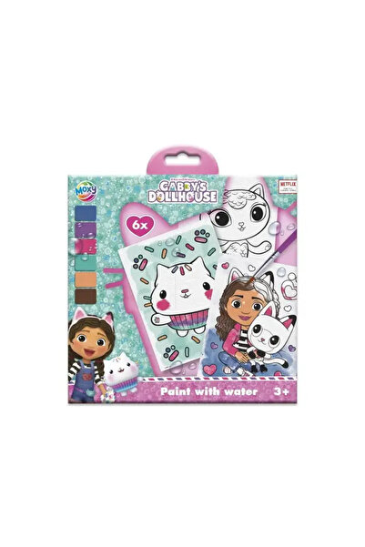 Moxy Set creativ de pictură cu apă, Casa de păpuși a lui Gabby