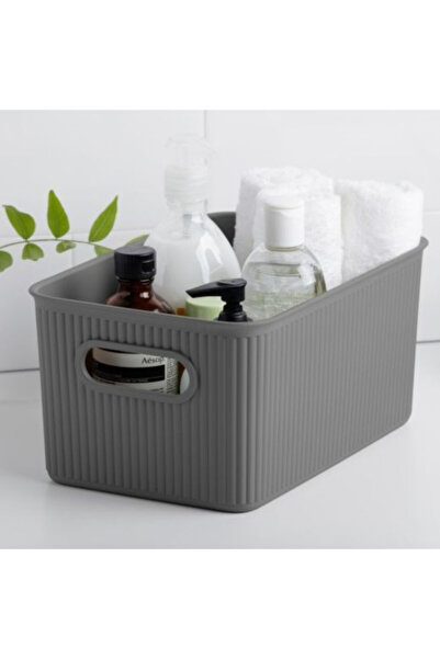 Tatay 3-Piece Impact Resistance Vertical Wavy Design Rectangular Multipurpose Storage Basket Set