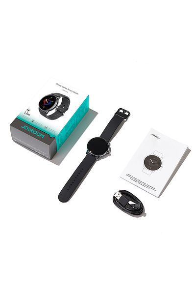 Joyroom Smartwatch Classis Series JR-FC1 z funkcją odbierania połączeń IP68 - ciemnoszary