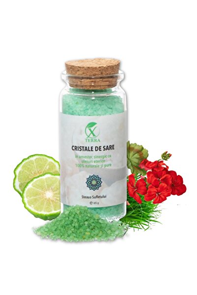 XTERRA | CRISTALE DE SARE DE MARE ÎNNOBILATE CU ULEIURI ETERICE 100% NATURALE...