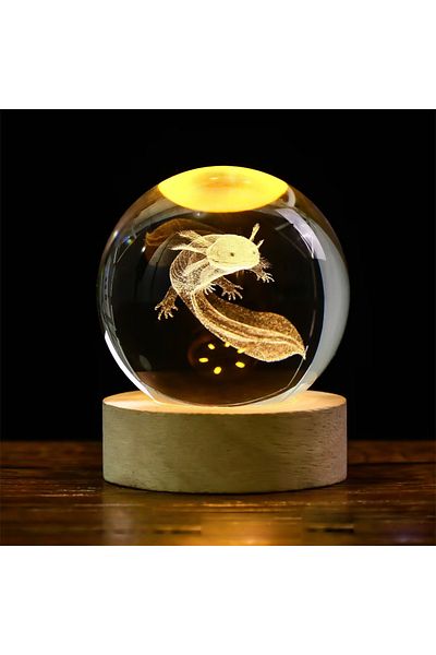Miniso 2 Independent Box 6cm 3D Crystal Ball Stitch Astronaut Solar System Saturn Milky Way Crystal Planet