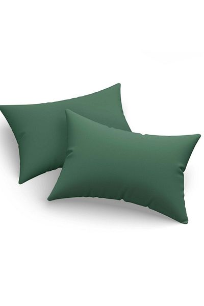 Eponj Home Set 2 fete de pernă 50x70 cm, policoton, Verde