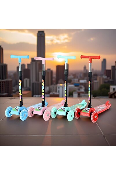 rexa 3-Wheel Foldable Scooter for Kids – Adjustable Handlebar, Lightweight & Portable Design