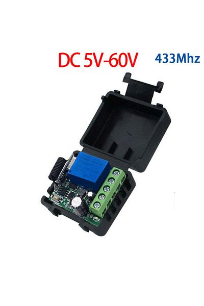 Choice 1Receiver 433Mhz Remote Control Wireless Switch DC 12V 1CH RF 10A Relay Receiver and 2CH Transmitter