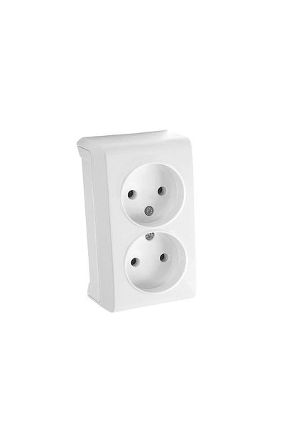 Viko by Panasonic Double Socket Vera Viko White