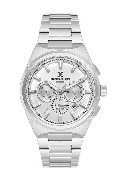 Daniel Klein Dk.1.14069-1 Exclusive All Functions Active Steel Plating 3 Atm Water Resistant Metal