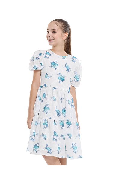R&B GIRLS WOVEN DRESS 8-16Y
