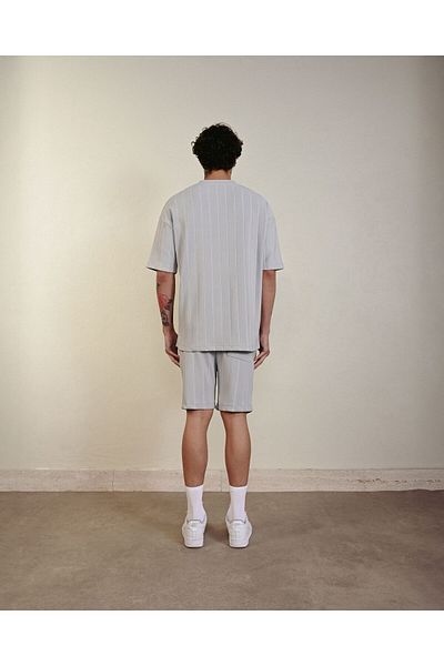 TÜZeMEN Textured Fence Sports Shorts