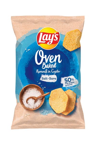 Lay's Baked salted potato chips, 125g