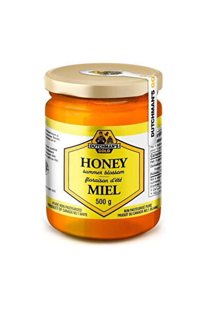 Dutchman's Gold عسل أزهار الصيف العضوي ٥٠٠ غرام - نقي، غني بالإنزيمات ومضادات...